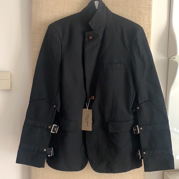 NWT  CDG homme plus 2016 armor/buckle jacket - Picture 7 of 14